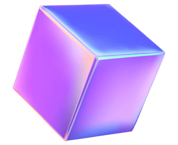 3d cube Bottom