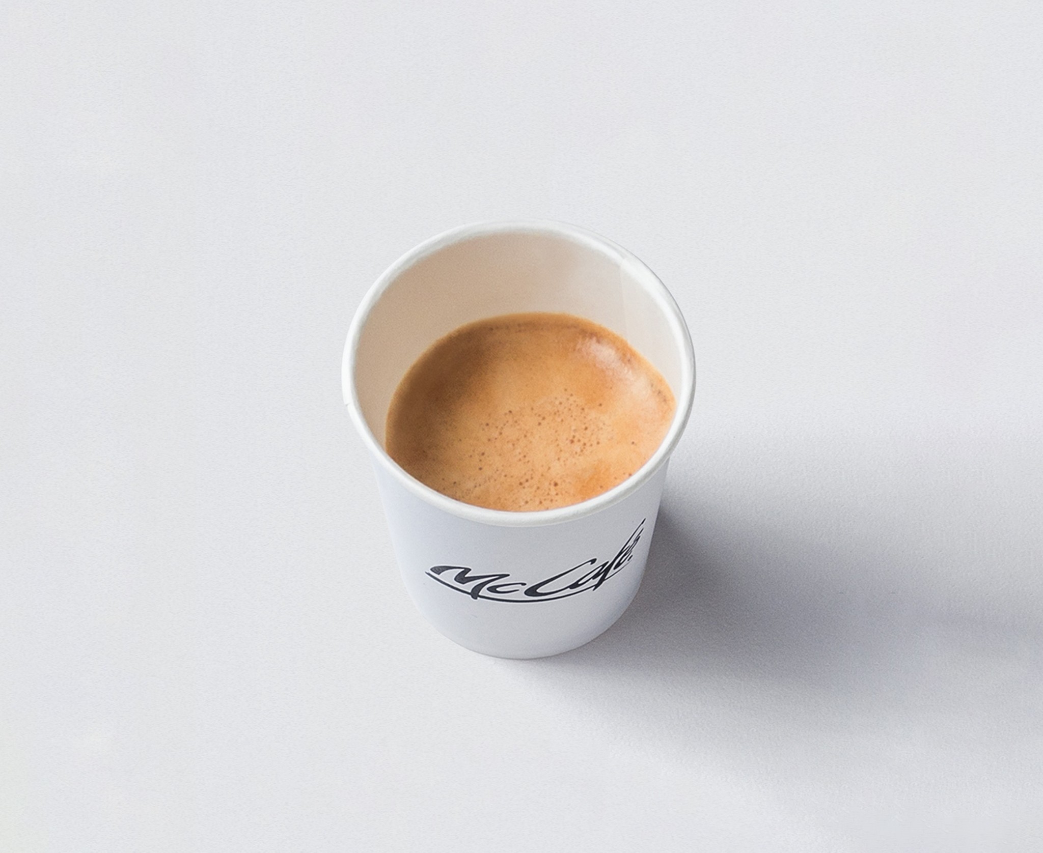 Espresso McCafé na McDrive McCafé McDonald's ČR