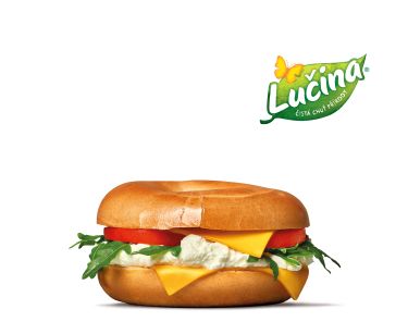 Sýrový bagel fresh Lučina