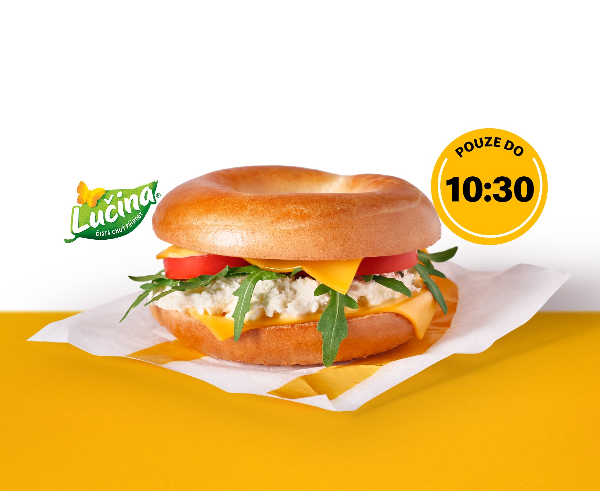 Sýrový Bagel Fresh Lučina