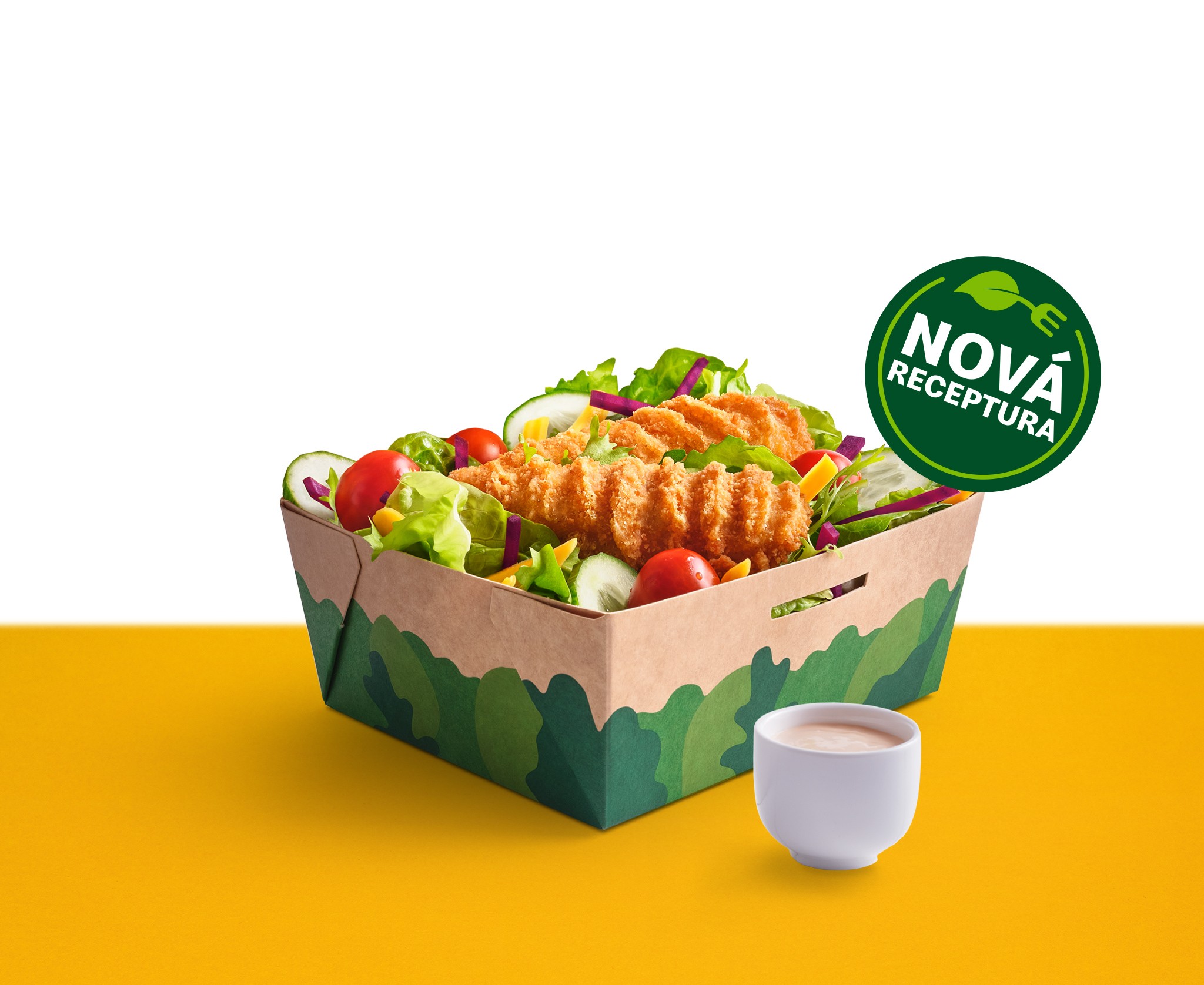 Crispy Chicken salát