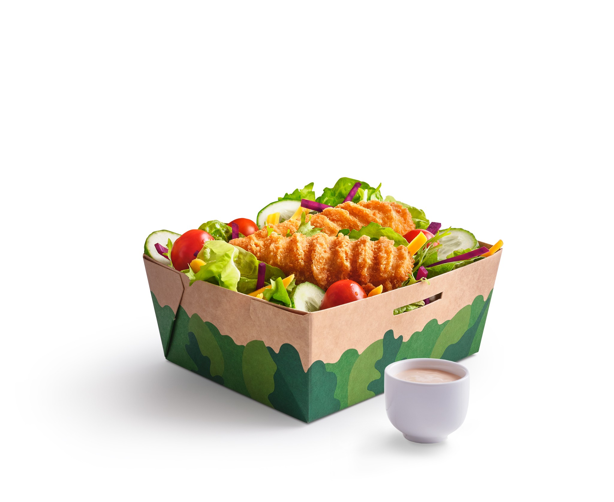 Crispy Chicken salát