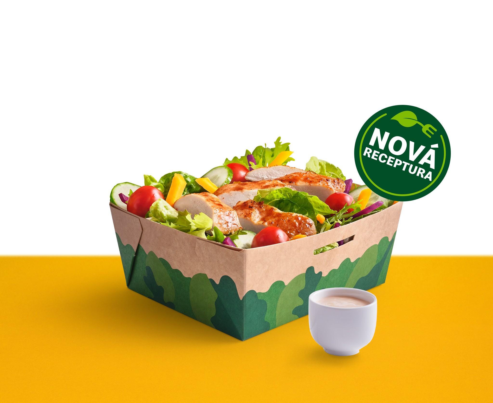 Grilled Chicken salát