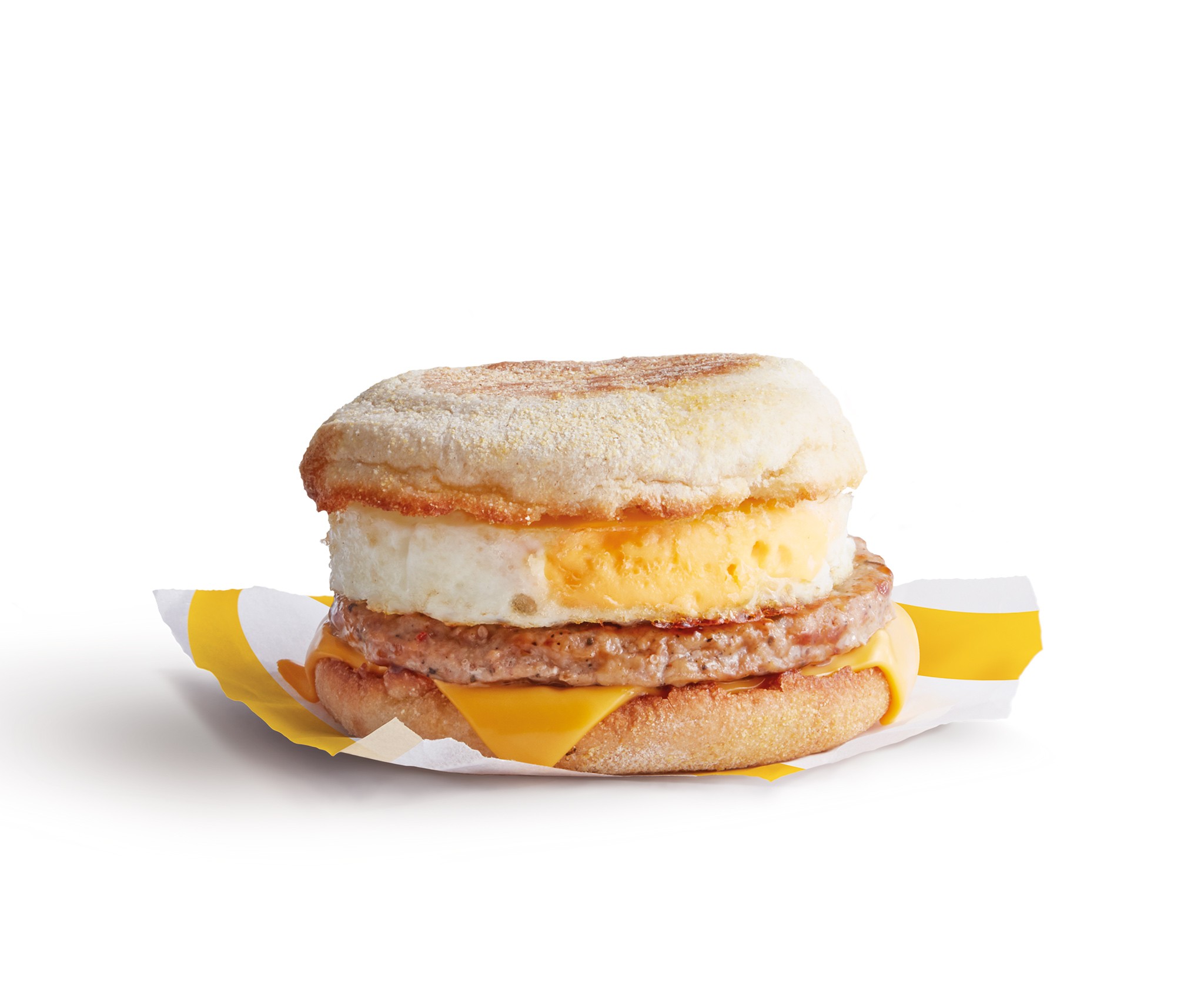 Vepřový McMuffin s vajíčkem