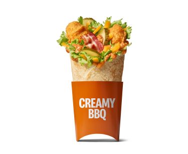Creamy BBQ Chicken McWrap