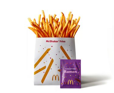 McShaker Fries příchuť rámen