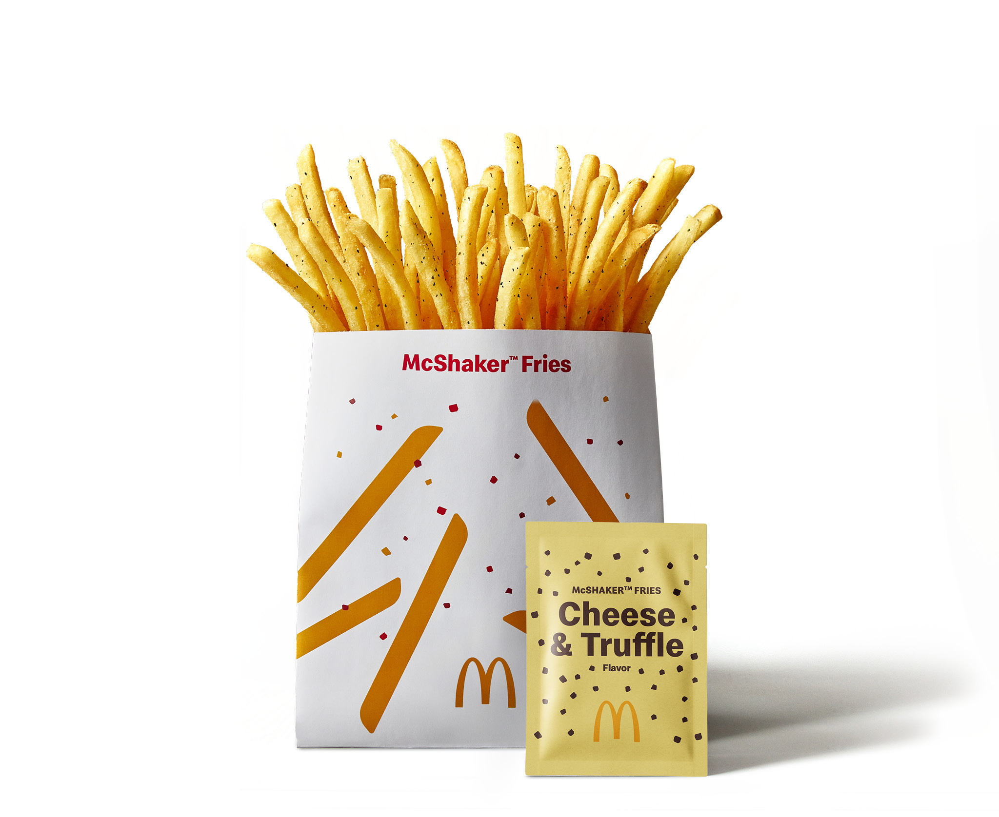 McShaker Fries příchuť sýra a lanýžů